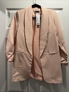 Boohoo Blush Pink Blazer